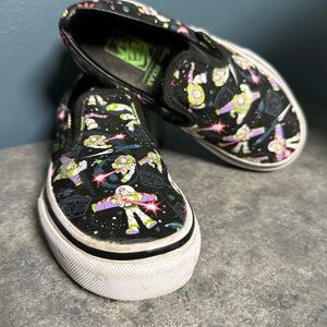 Vans x Toy Story BUZZ LIGHTYEAR Shoes (USES) Kids Size 12- DISNEY PIXAR - RARE
